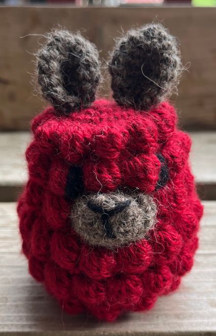 Alpaca Buddy, Color: Red, Size: Small