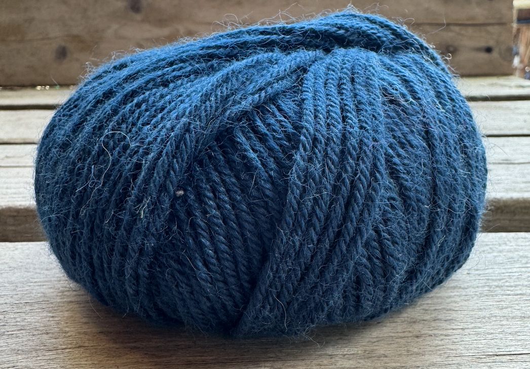 Yarn - Baby Alpaca 110 Yard Single Ply, Color: Indigo