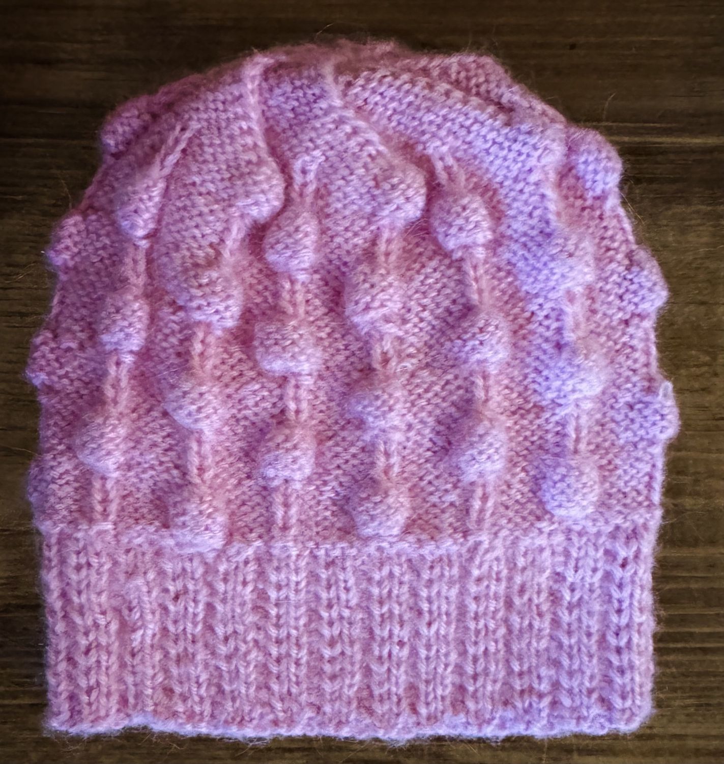 Baby Hat, Color: Bright pink