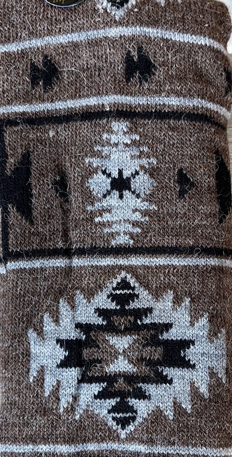 Tribal Crew, Color: LT Brown, Size: Sm