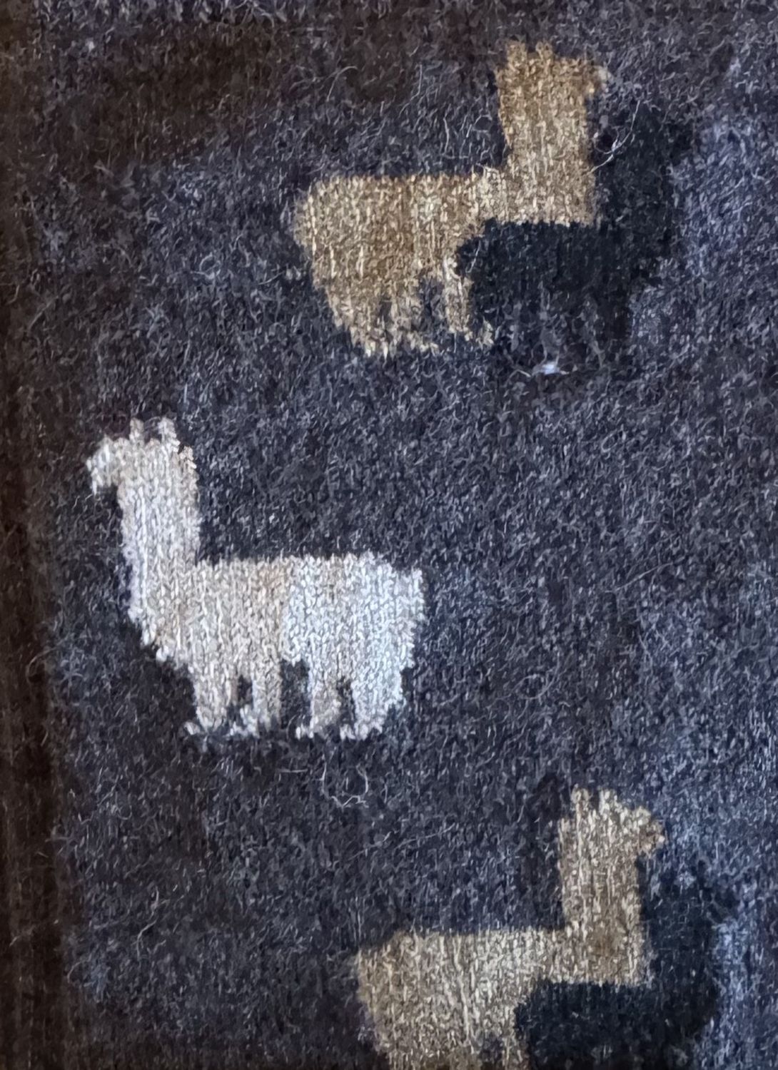 Kids Printed Socks, Color: Natural Herd, Size: Small