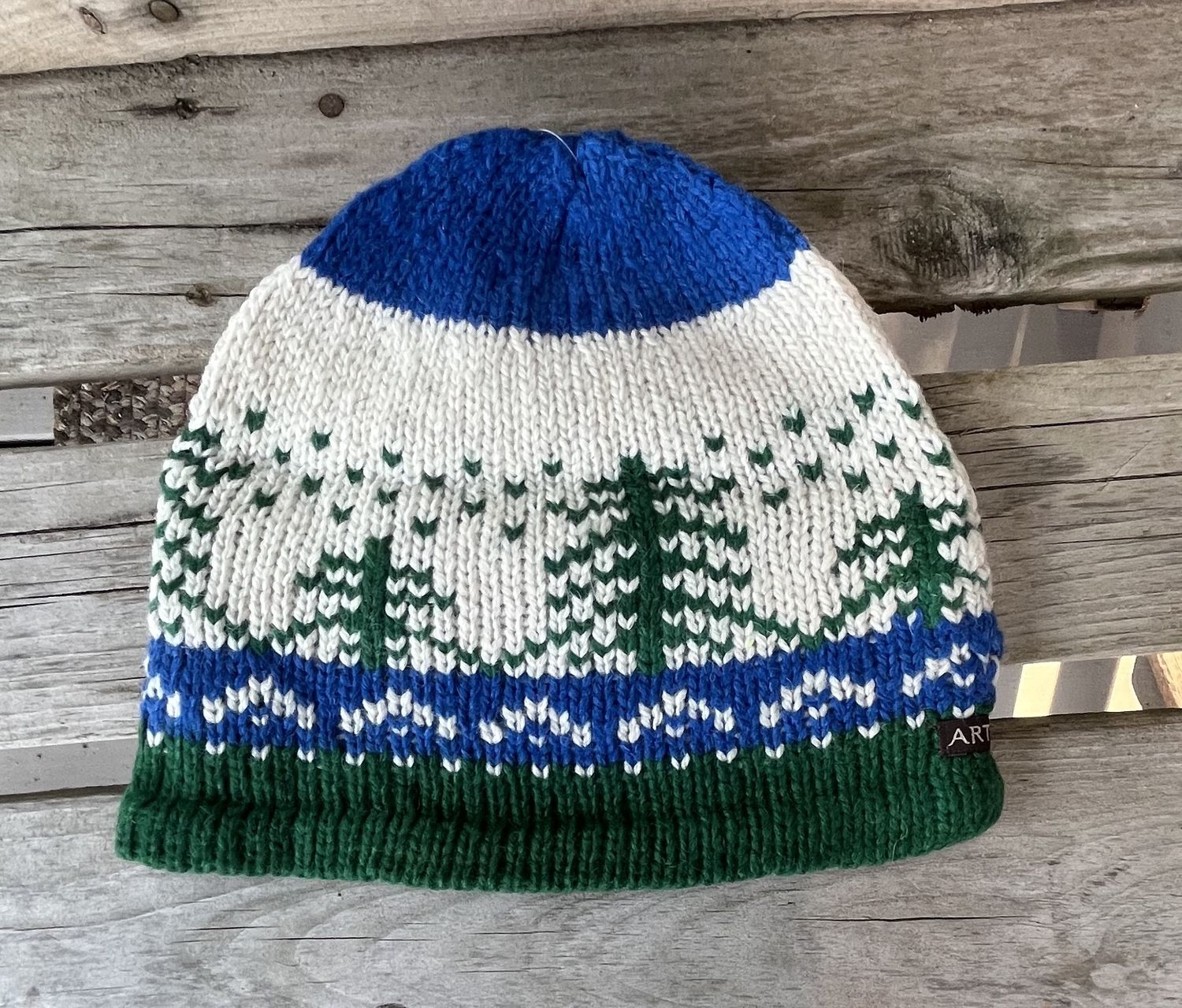 Artesania Colorful Hat, Color: Green/Blue