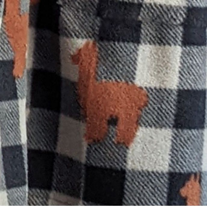 Lodge Plaid Lounge Pant, Color: Gray, Size: Medium