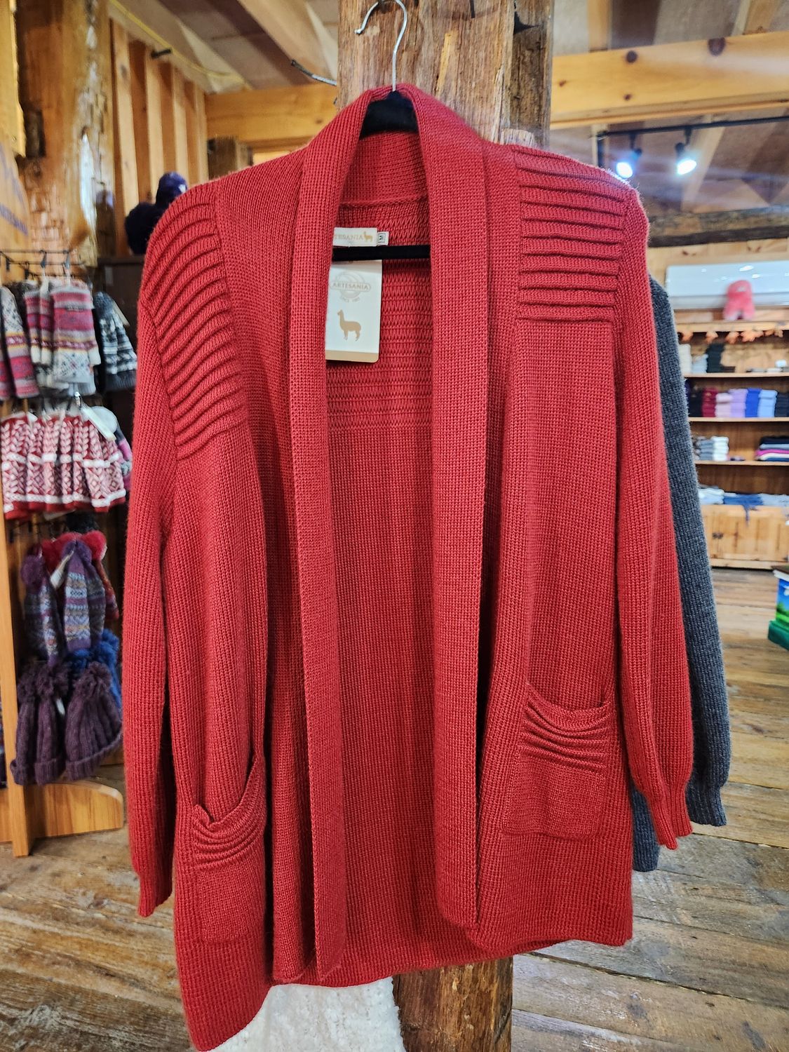 Leslie Sweater, Color: Red, Size: med