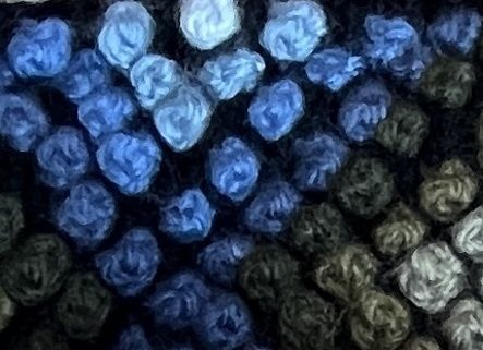 Bubble Headband, Color: Blue Multi