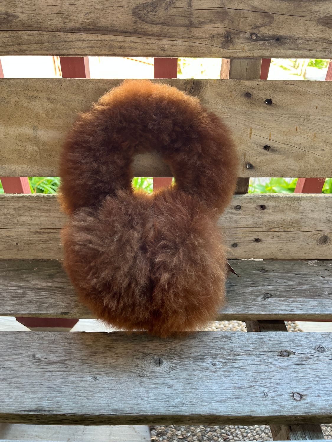 Alpaca Earmuff, Color: Brown