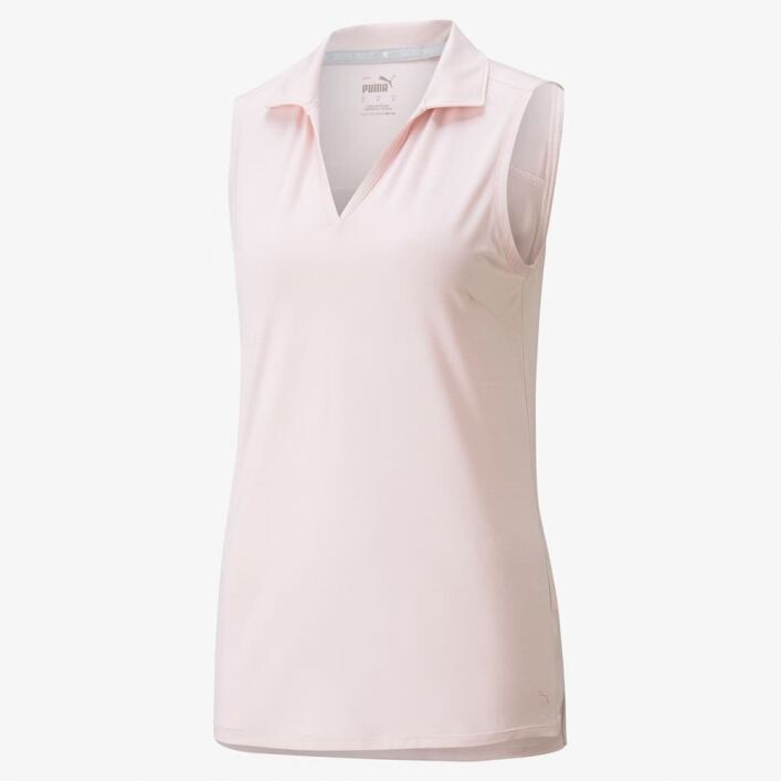 Puma Ladies Cloudspun Coast Sleeveless Polo