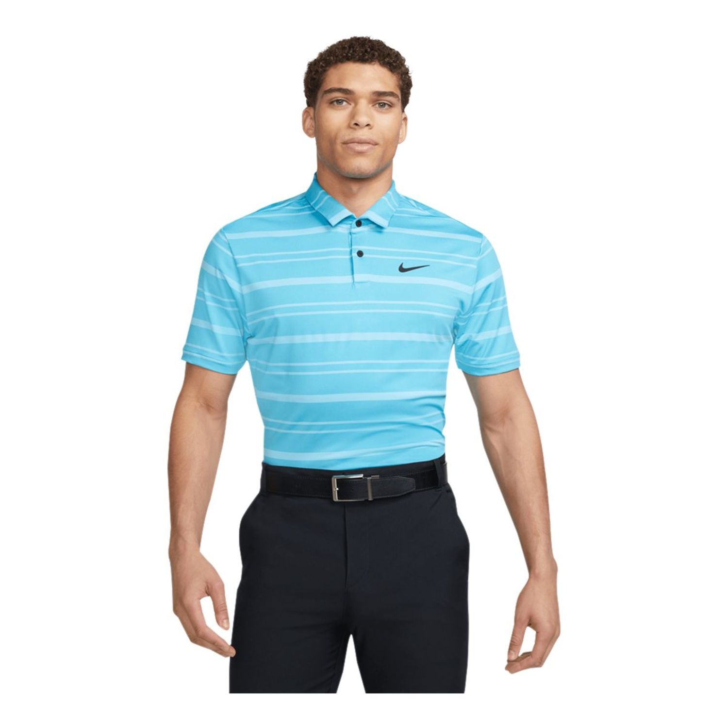 Nike Men&#39;s Dri-Fit Tour Stripe Polo