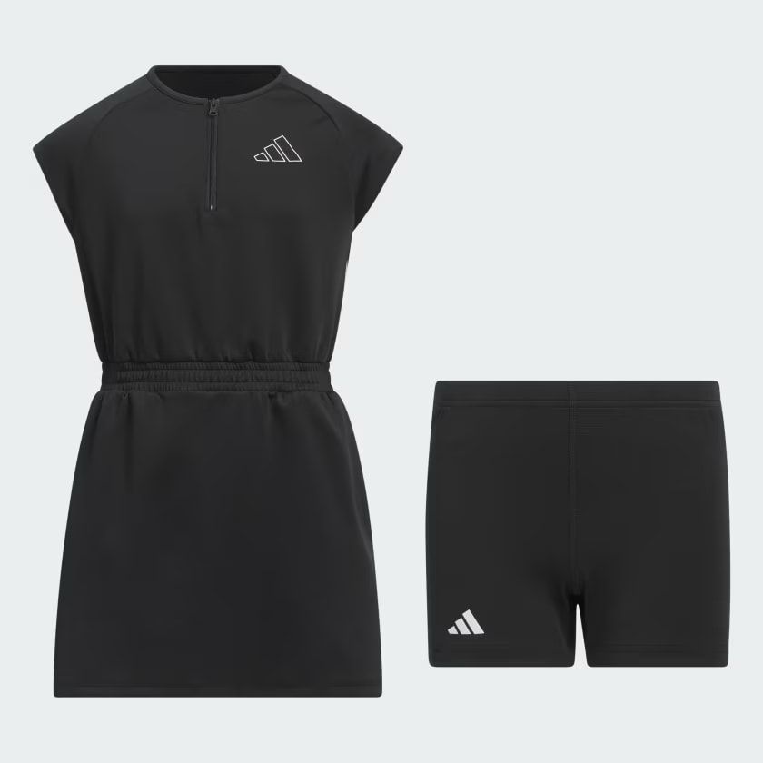 Adidas Youth Girls Sport Dress Black