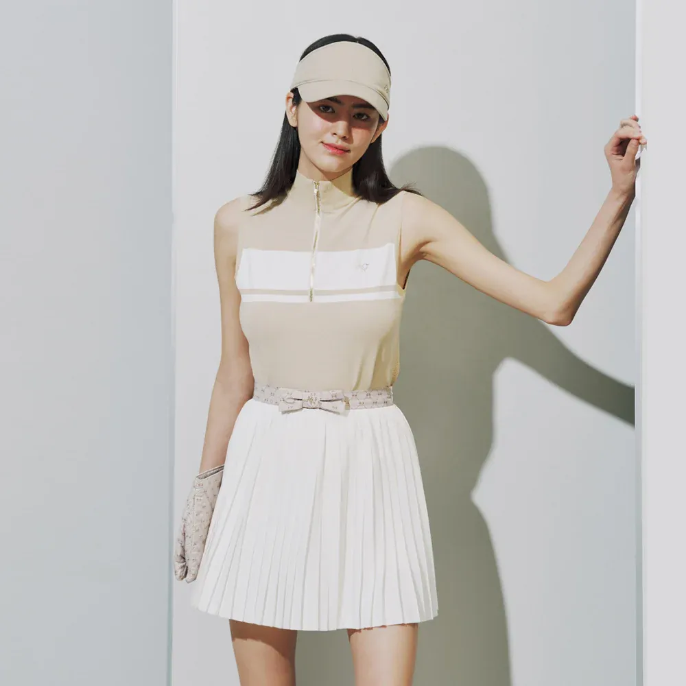 AOW Pattern Combi Pleats Skirt