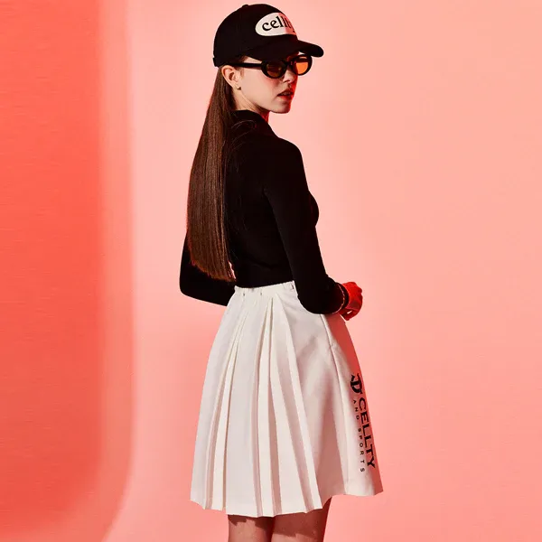 Cellty Comportable Banding Midi Skirt