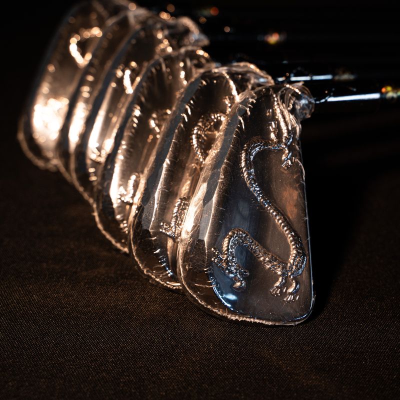 ITOBORI IRON DRAGON MUSCLE BLACK CHROME / CRAZY SHAFT