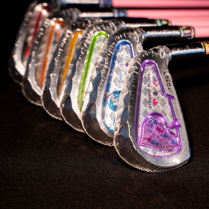 ITOBORI IRON TRUMP CAVITY CHROME SPANKLE / SHAFT