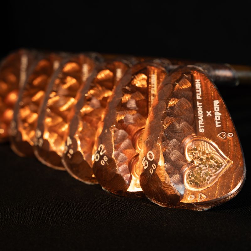 ITOBORI WEDGE TRUMP COPPER HEART SPANKLE / SHAFT