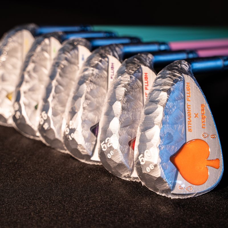 ITOBORI WEDGE TRUMP SNOW CHROME  SPADE / SHAFT