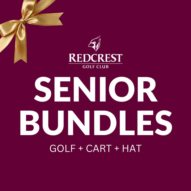 RedCrest Senior Golf Bundles 2026