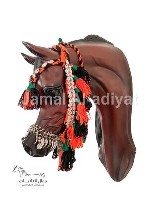 رشمة صوف مميزه بالشرابة الكثيفة