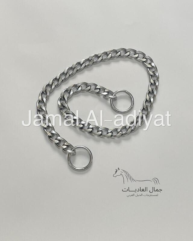 جنزير فضي لرشمة العرض