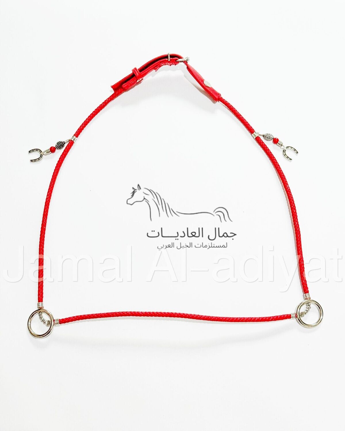 رشمة عرض جمال كابل جلد احمر