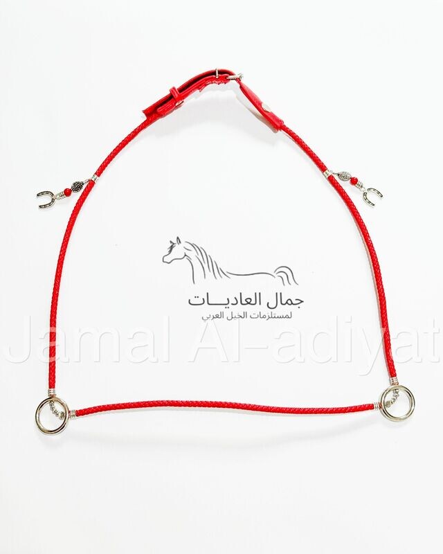 رشمة عرض جمال كابل جلد احمر