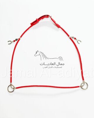 رشمة عرض جمال كابل جلد احمر