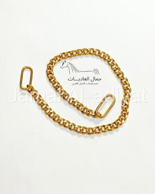 جنزير ذهبي لرشمة العرض