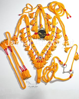 Handmade Wool Arabian Horse Decoration Set –6 Pieces