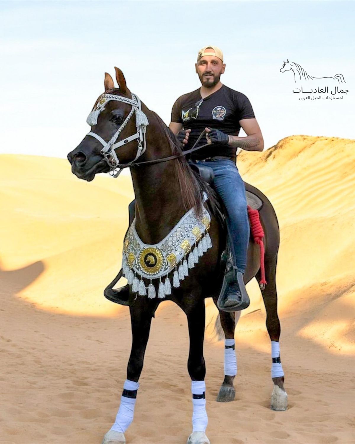 طقم مرصع بالمعدن