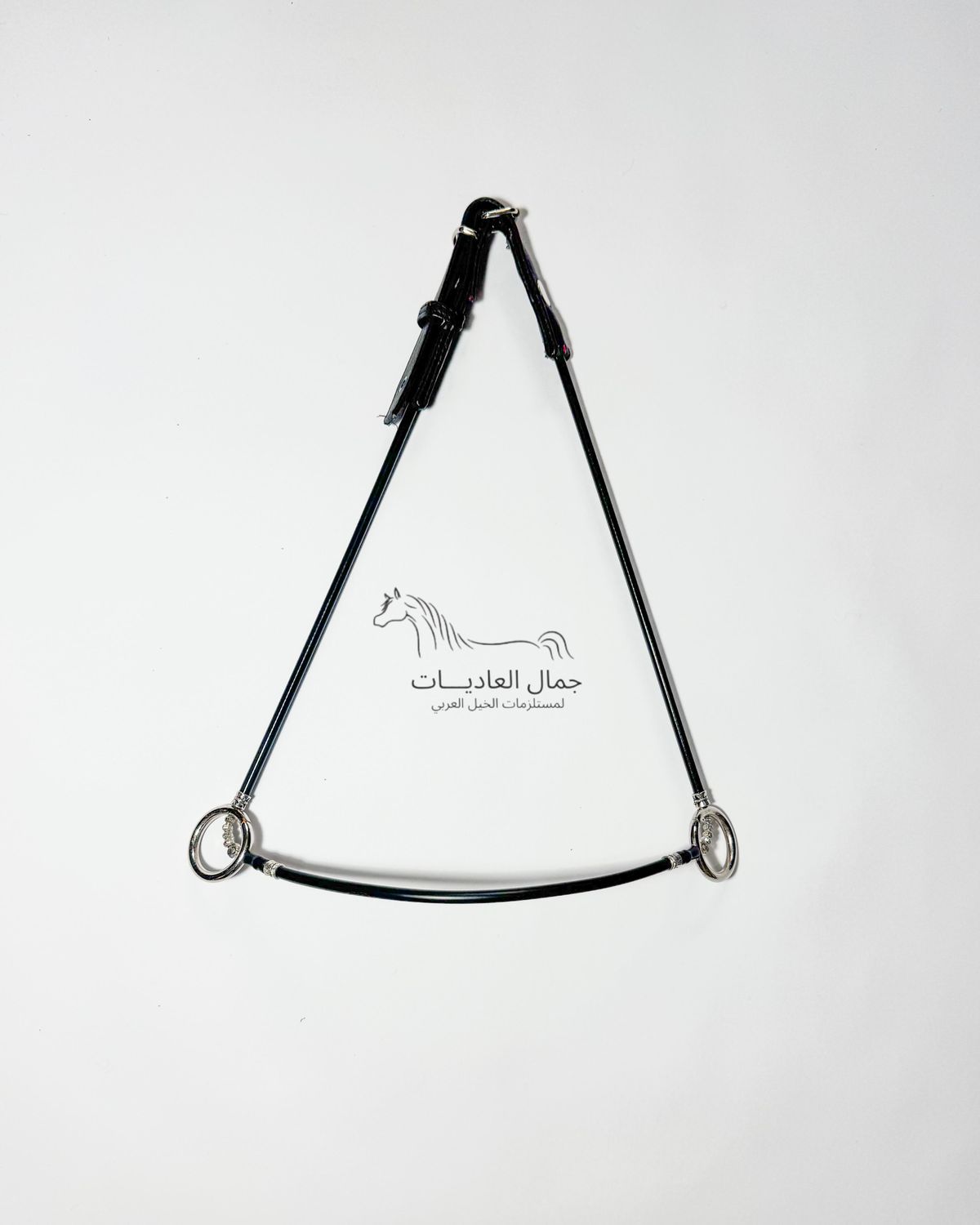 Arabian ​Show Halter for Weanling -Black — for 3-6  Months