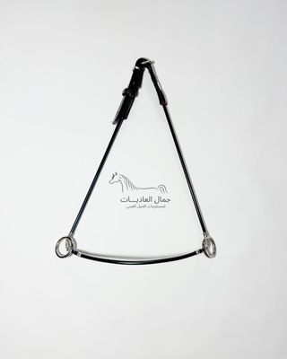 Arabian Show Halter for Weanling -Black — for 3-6 Months