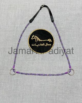 Arabian Show Halter for Foals - Purple — Under 1 Year
