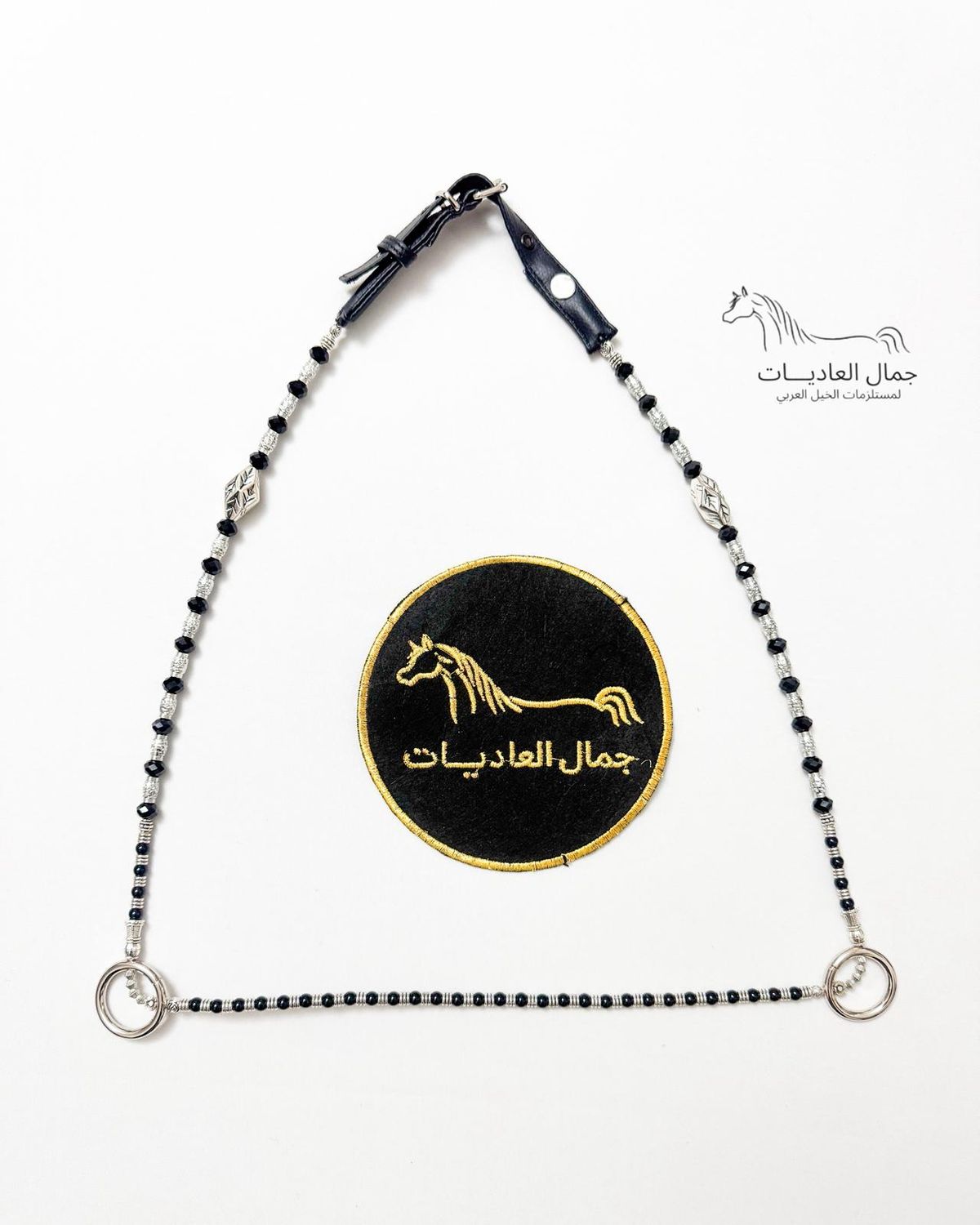 Crystal And Silver Arabian Show Halter