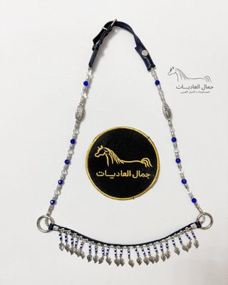 Crystal And Silver Arabian Show Halter