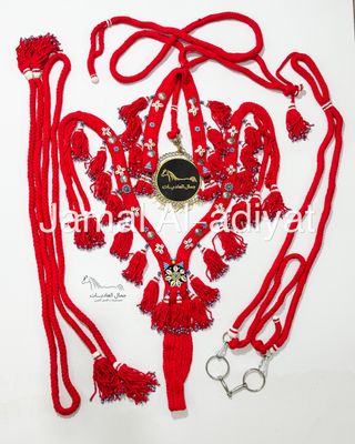 Royal Wool Set For Arabian Horse (Shaband) Y Shap / Red