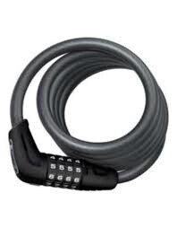 Abus, Numero 5510C, Cable with 4 digit combination lock, 10mm x 180cm (12mm x 5.9') Abus, Numero 5510C, Cable with 4 digit combination lock, 10mm x 180cm (12mm x 5.9')