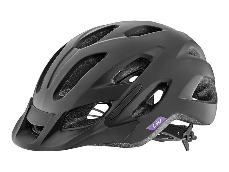 Liv helmet Luta OSFM (53-61 cm) Matte Black