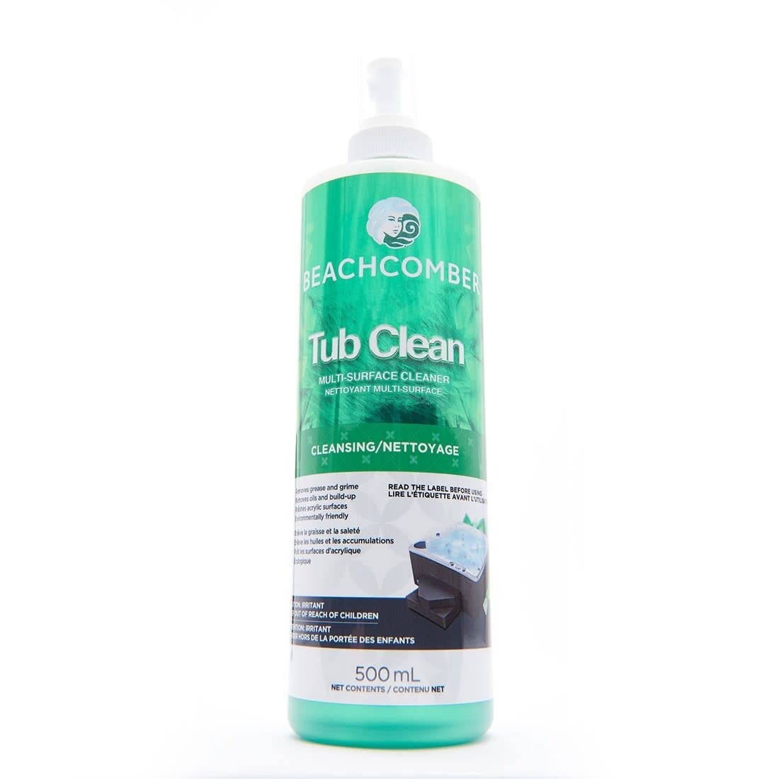 BEACHCOMBER Tub Clean (500ml) - Acrylic Surface Cleaner