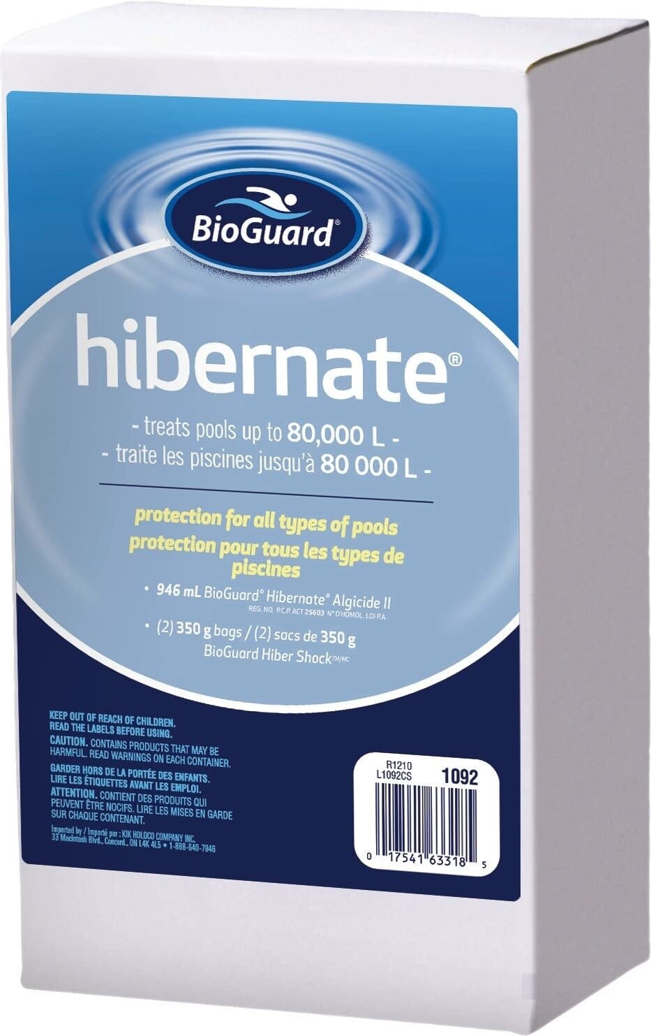 BIOGUARD HIBERNATE KIT 80 000 L