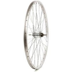 Wheel Shop, Alex C1000 Silver/ Shimano CB-E110, Wheel, Rear, 26'' / 559, Holes: 36, Bolt-on, 110mm, Coaster, Coaster
