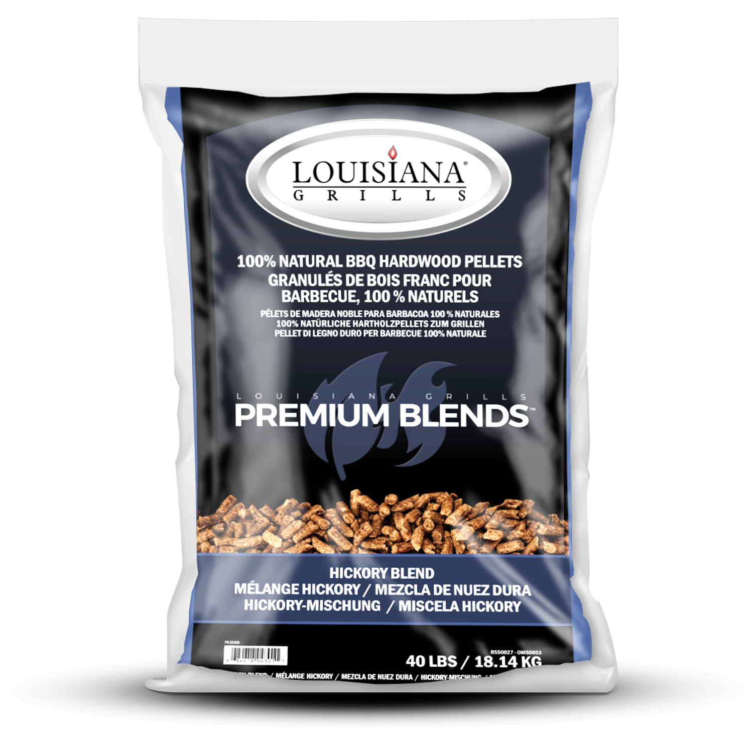 LOUISIANA - 40 LBS HICKORY BLEND - PELLETS