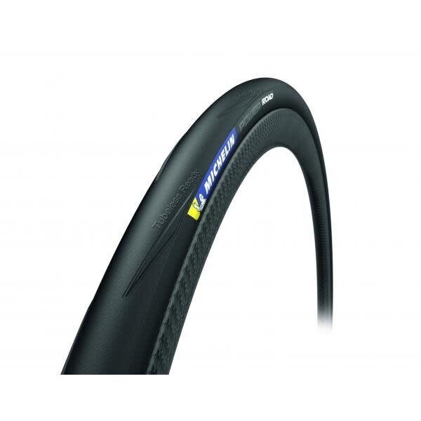 Michelin, Power Road TLR, Tire, 700x25C, Folding, Tubeless Ready, X-Race, 4x120TPI, Black