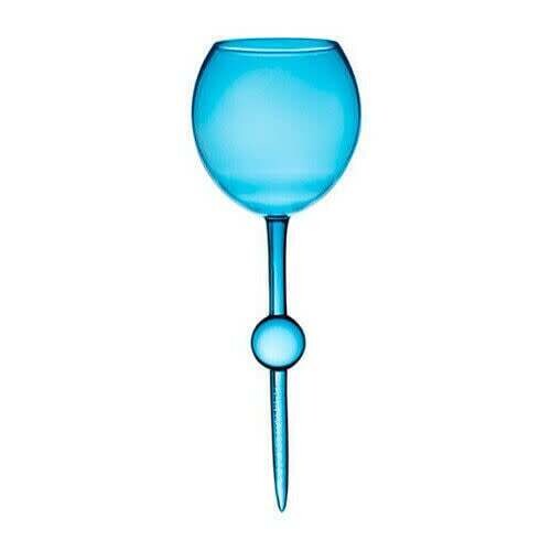 BEACH GLASS - FLOATING WINE GLASS - BLUE - 2 PACK