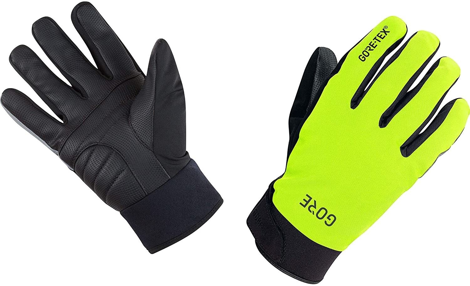 GORE WEAR, C5 GORE-TEX THERMO, WINTER GLOVES, NEON YELLOW/BLACK, SMALL