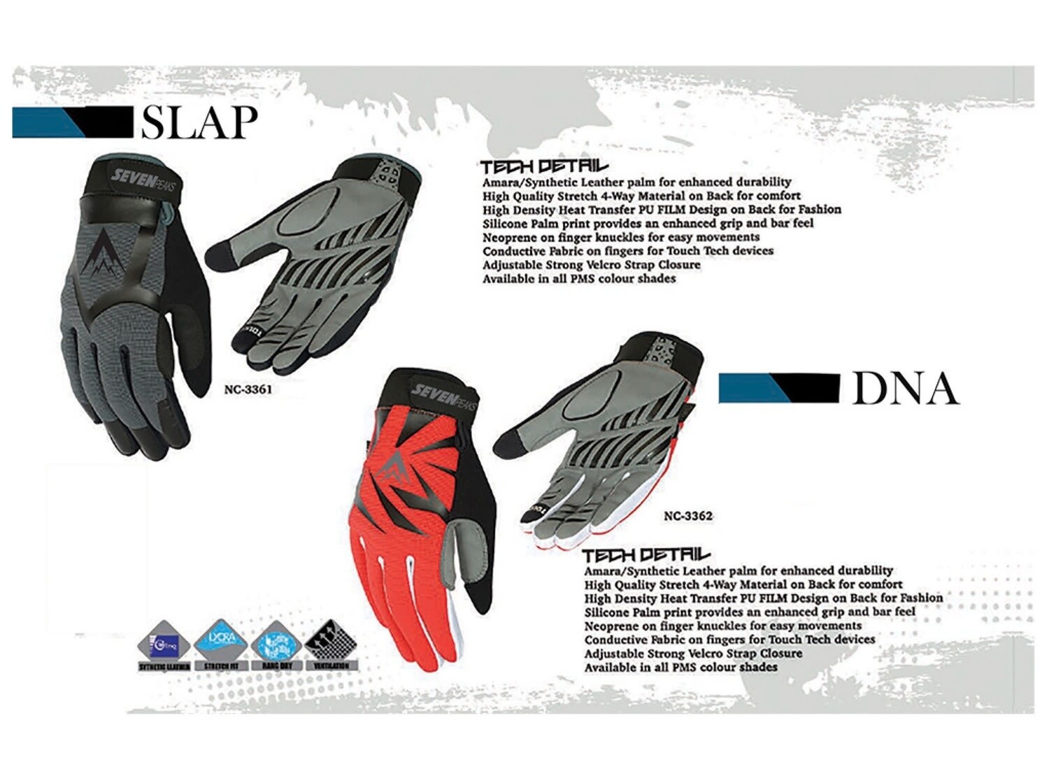 SEVEN PEAKS - GLOVES - SLAP - S
