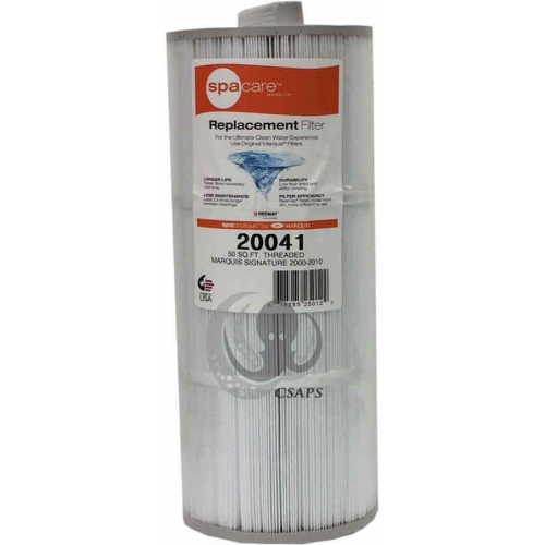 Marquis Filter:for Celebrity/ Vector(20041) Description: Cartridge Filter Diameter: 5-3/16 Marquis Filter:for Celebrity/ Vector(20041) Description: Cartridge Filter Diameter: 5-3/16" Length: 12-1/2" Top: Handle Bottom: 2" Mpt Marquis® Signature Filter 2000+- 50 Sq. Ft. Manufacturer: M