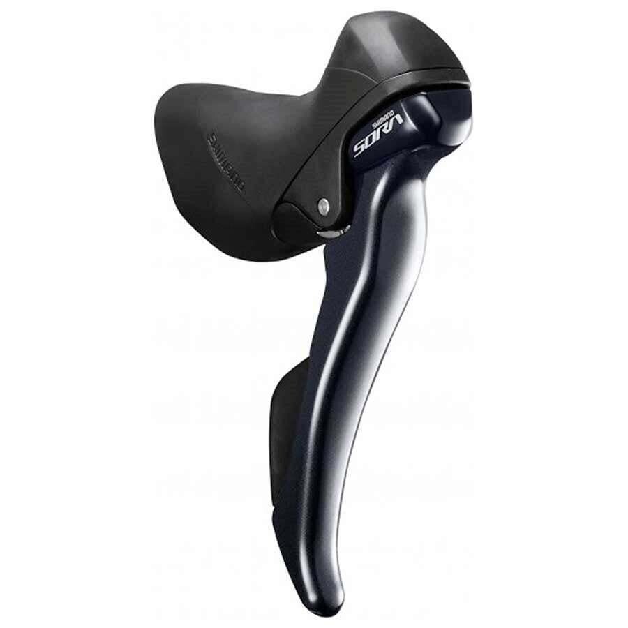 Shimano, Sora ST-R3000, Shift/Brake lever combo, Rear 9 sp., Black