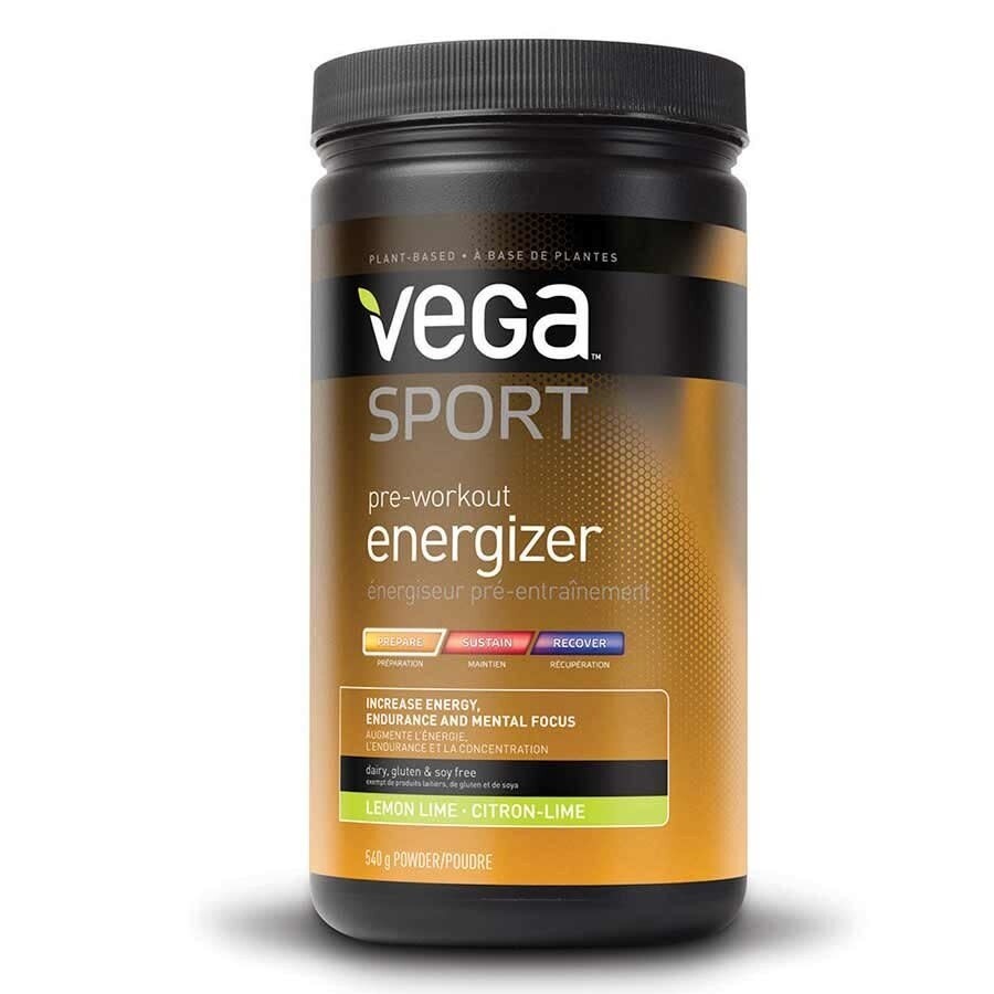 Vega, Sport, Pre Workout Energizer, Drink mix, Lemon/ Lime, 19oz
