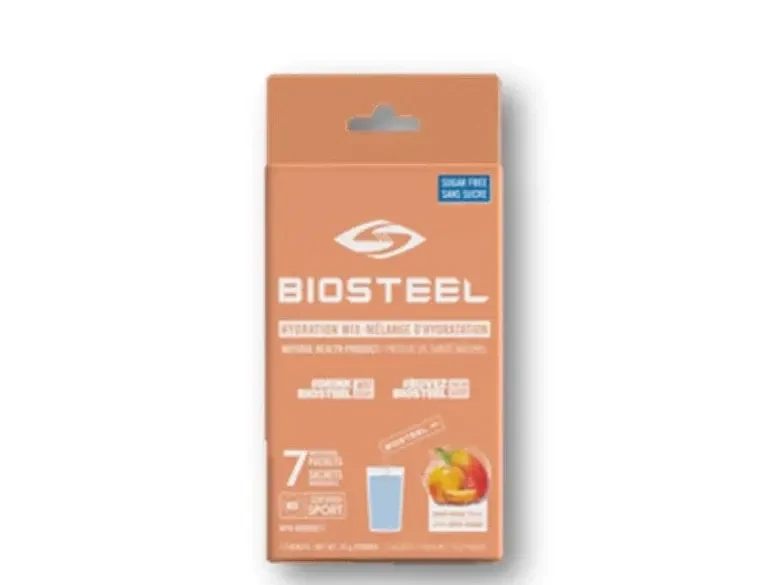 BIOSTEEL  - PEACH MANGO - 7 PACKETS