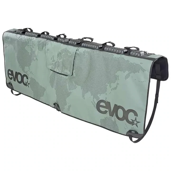 EVOC, Tailgate Pad Curve, Tailgate Pad, 160cm / 63'' wide, for full-sized trucks, Stone
