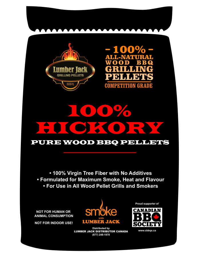 Lumber jack pellets 100% Hickory 20Lb